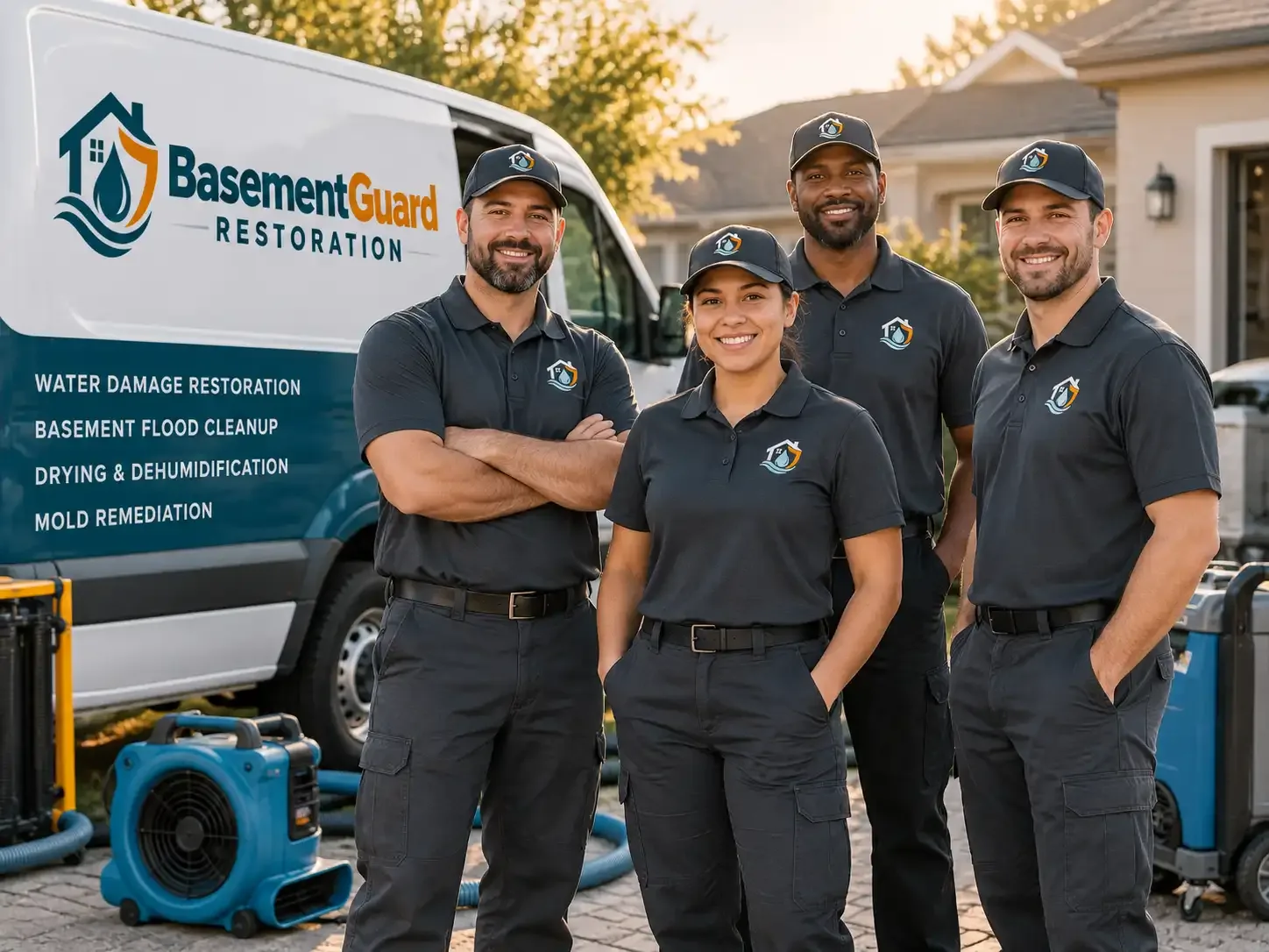 Basement Water Damage Restoration company in Roscoe, SD